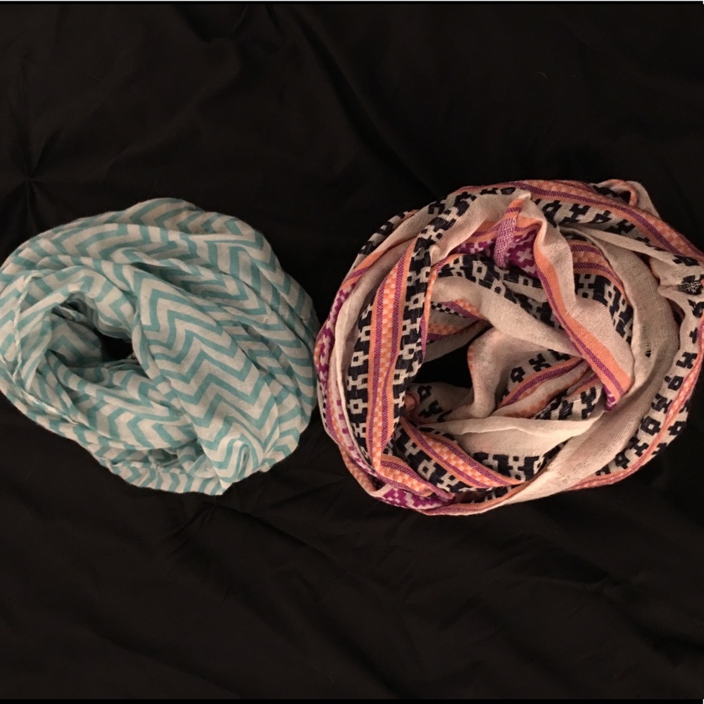 Spring Infinity Scarves